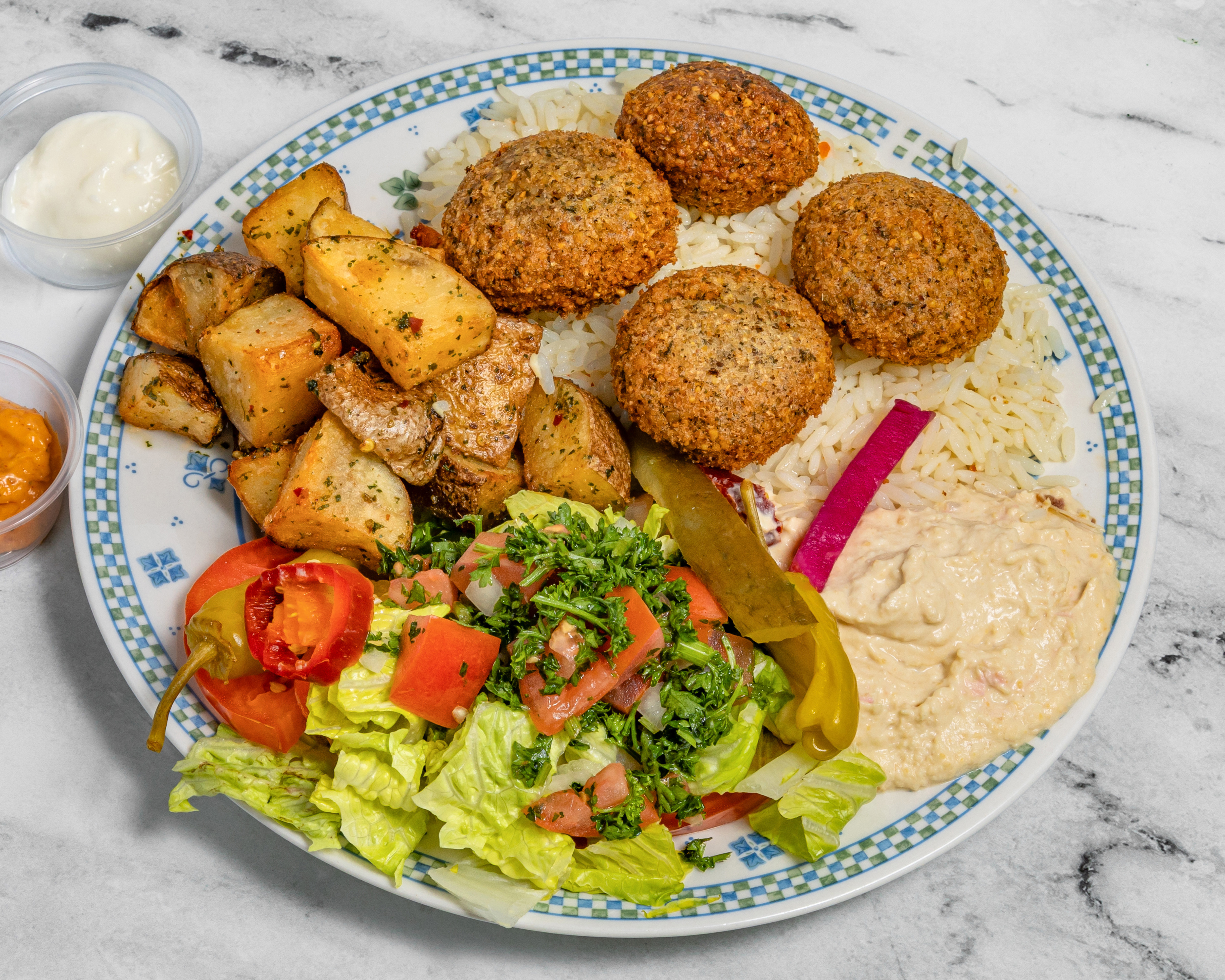 Assiette Falafel