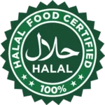 100% halal food certified